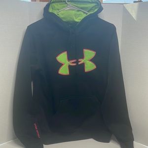 Under Armour hoodie SM o black pink green